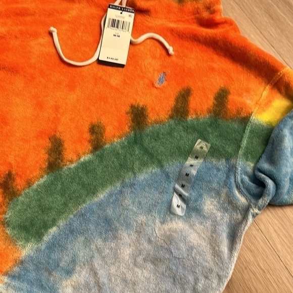 Polo Ralph Lauren Wmns Cropped Sweatshirt Women Hoodies Multi in Size m - Picture 6 of 7